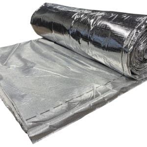 Reflecterende isolatiematten voor gevels en daken, thermische bescherming, isolatiepakket.